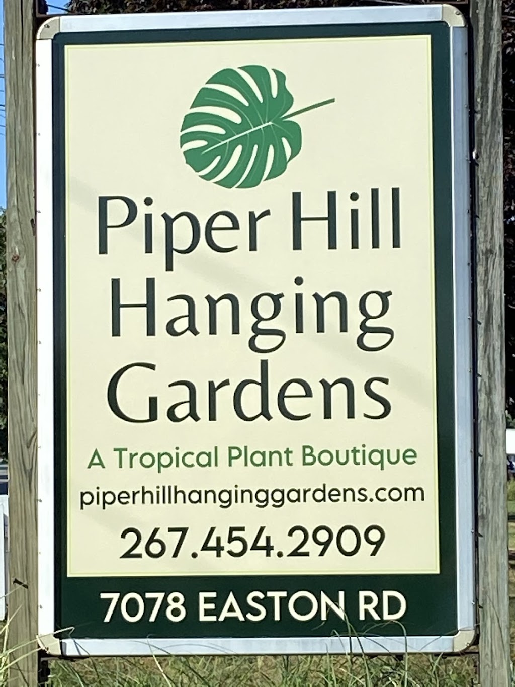 Piper Hill Hanging Gardens | 7078 Easton Rd, Pipersville, PA 18947 | Phone: (267) 454-2909