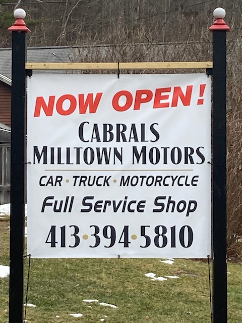 Cabrals Milltown Motors | 165 Water St, Lee, MA 01238 | Phone: (413) 394-5810
