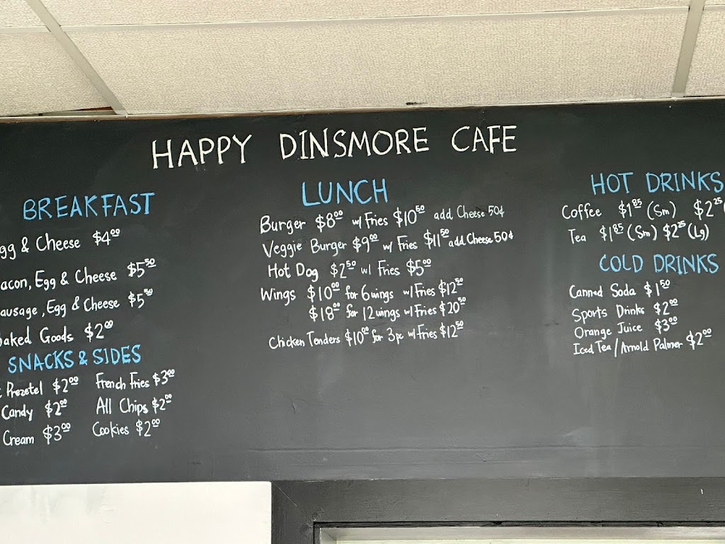 Happy Dinsmore Cafe | next to Pro Shop, 199 Old Post Rd 1st Floor, Staatsburg, NY 12580 | Phone: (845) 773-9243
