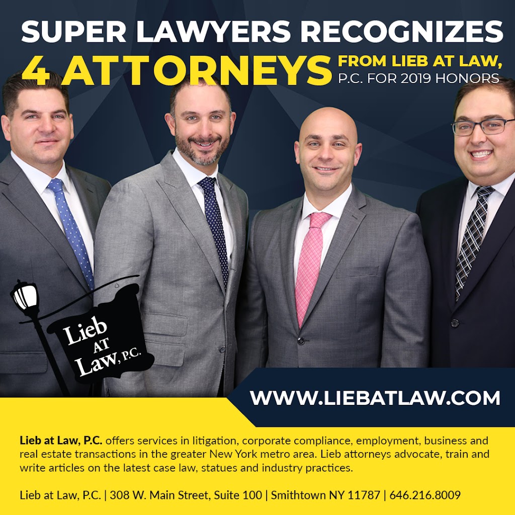 Lieb at Law, P.C. | 308 W Main St #100, Smithtown, NY 11787 | Phone: (631) 878-4455