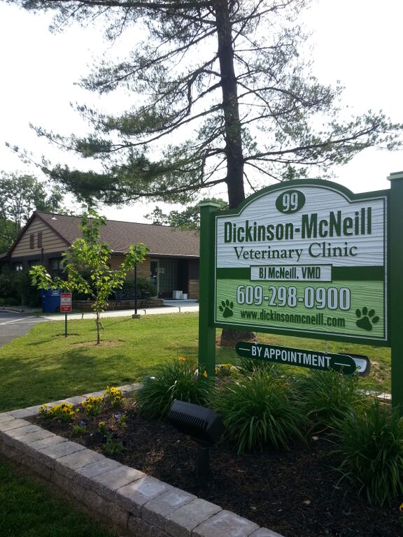 Dickinson McNeill Veterinary Clinic | 99 Bordentown Chesterfield Rd, Chesterfield Township, NJ 08515 | Phone: (609) 298-0900