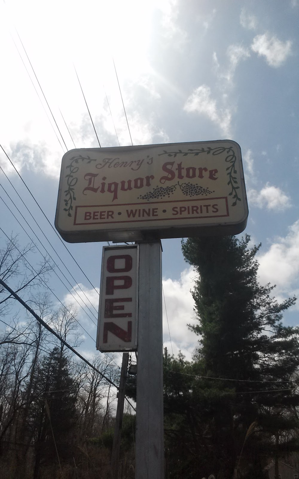 Henrys Liquor Store | 173 Cookstown New Egypt Rd, Wrightstown, NJ 08562 | Phone: (609) 758-8318