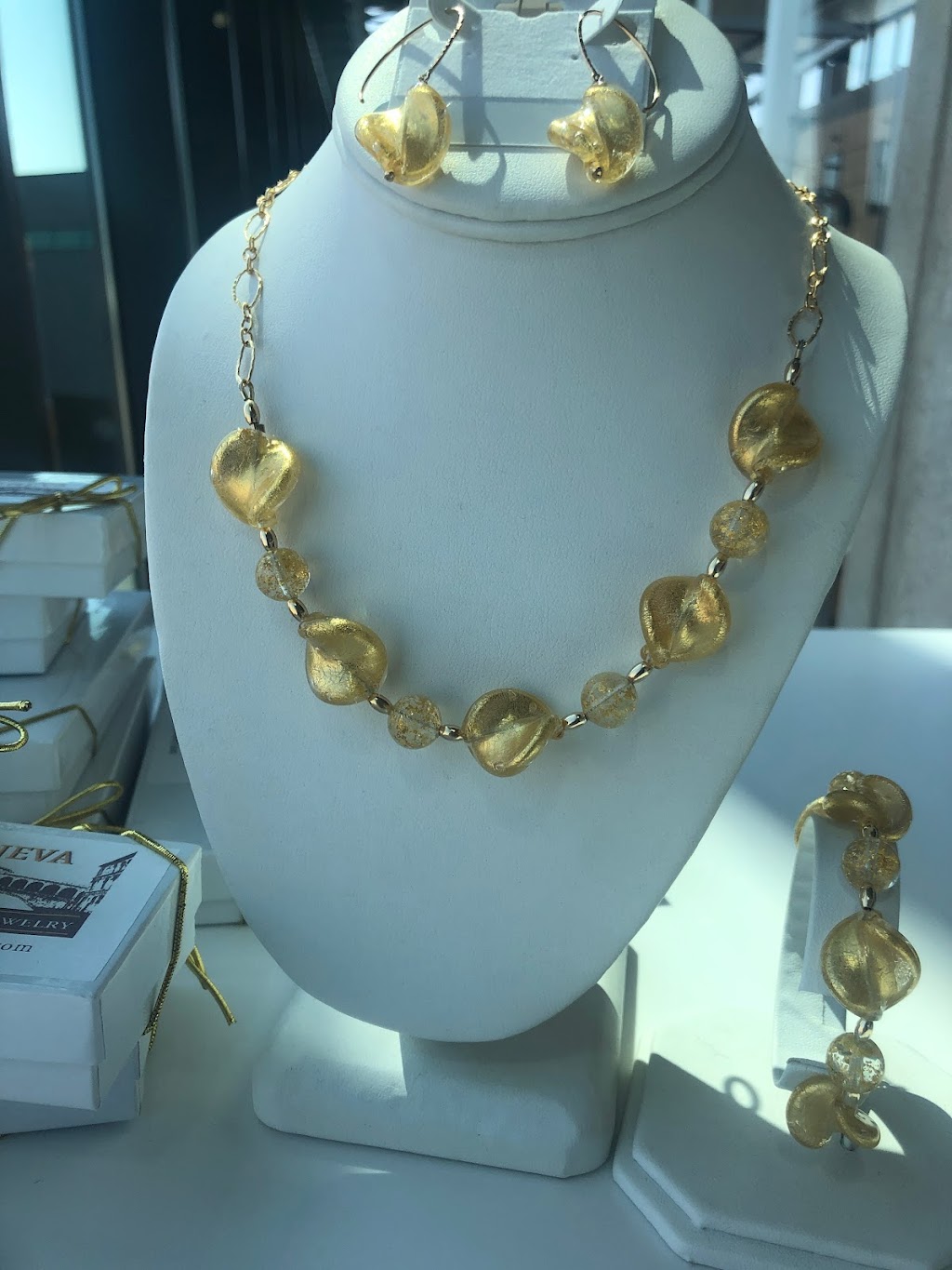 Gineva Murano Glass Jewelry | Terminal A, 11 Schoephoester Rd, Windsor Locks, CT 06096 | Phone: (203) 314-2828