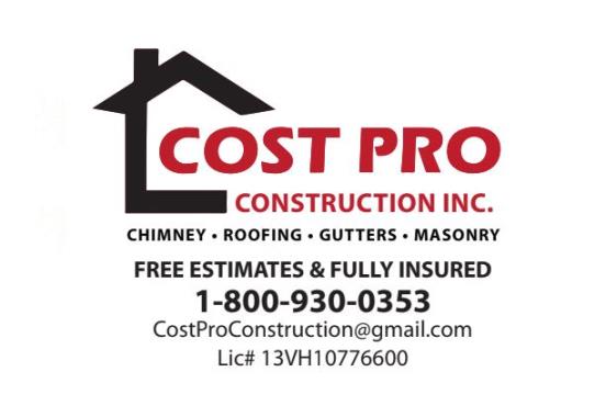Cost Pro Construction, Inc. | 228 Mabel Pl, Franklin Lakes, NJ 07417 | Phone: (800) 930-0353