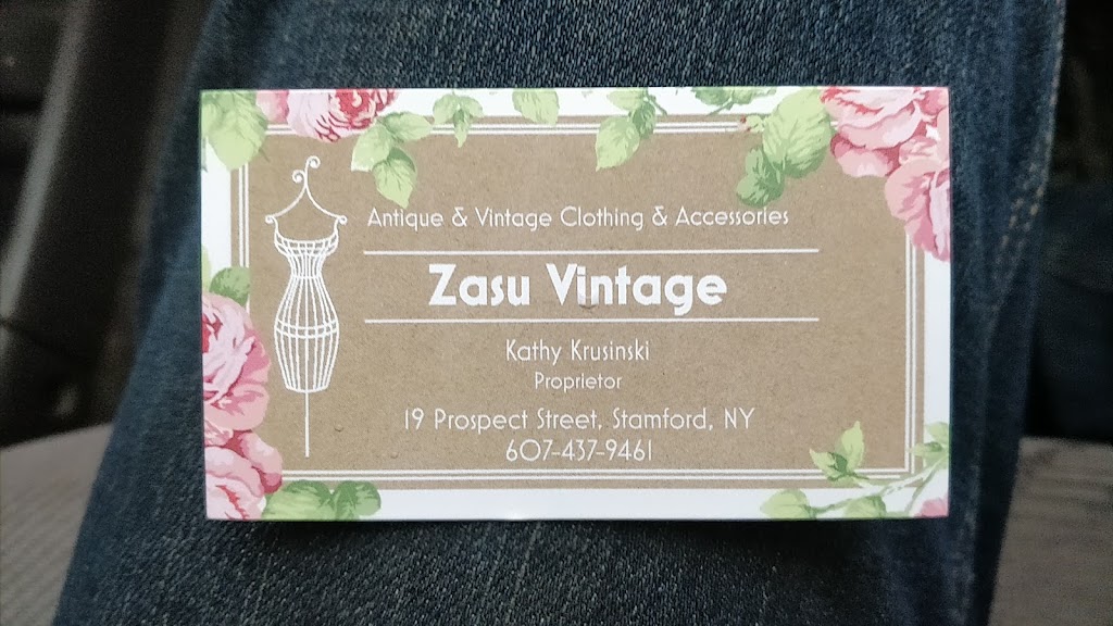 Zasu Vintage | 19 Prospect St, Stamford, NY 12167 | Phone: (607) 437-9461