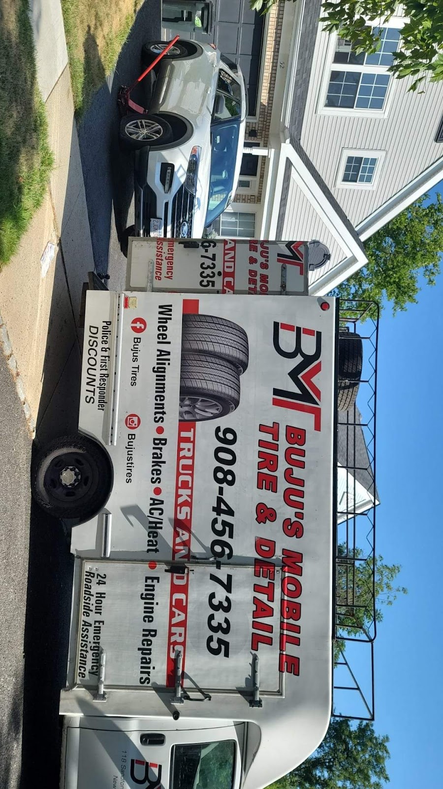 Bujus mobile tires & auto | in back, 118 Sandford St building 1, New Brunswick, NJ 08901 | Phone: (908) 456-7335