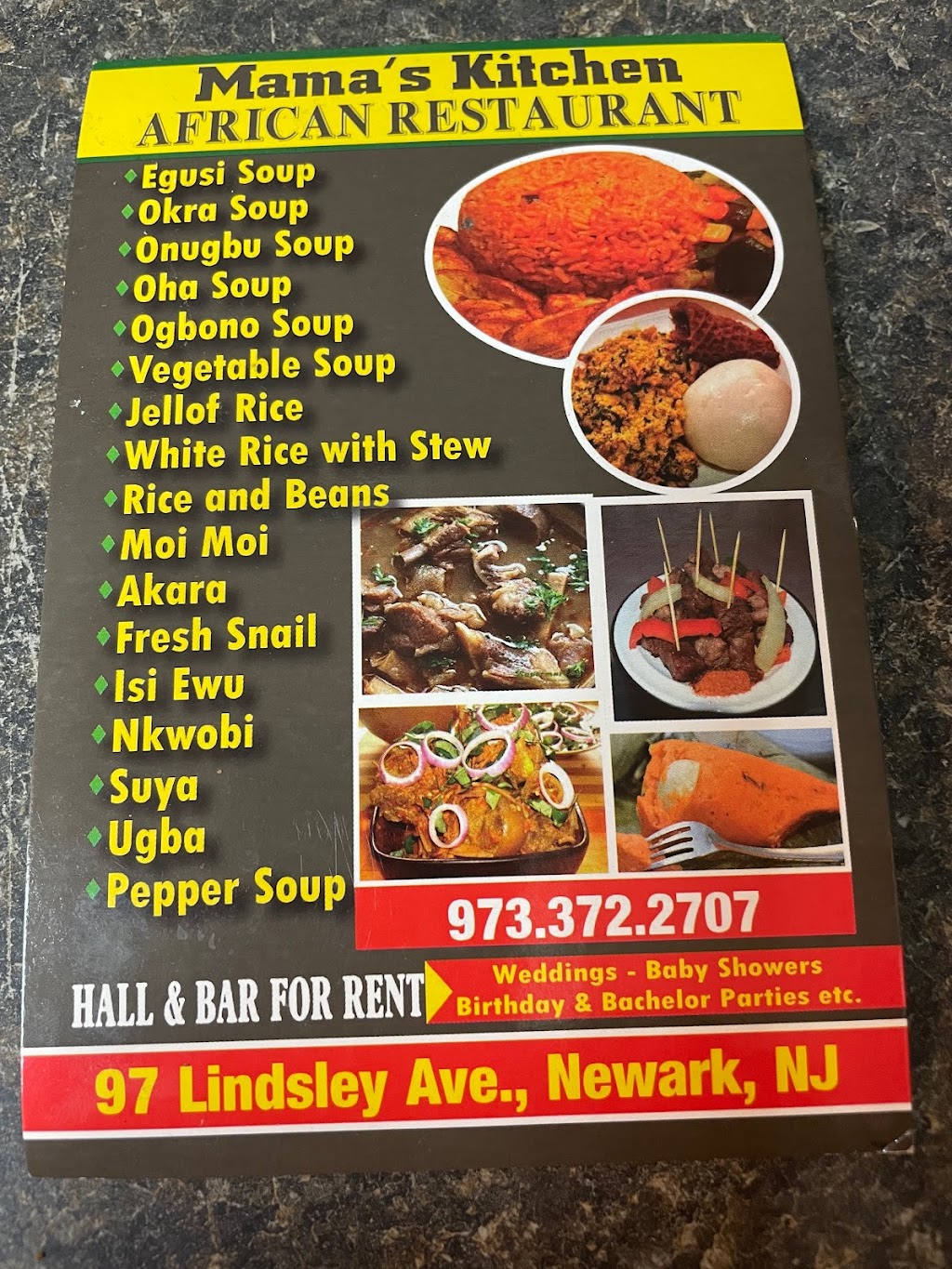 Afro Oasis Restaurant & Lounge | 97 Lindsley Ave, Newark, NJ 07106 | Phone: (862) 298-8879