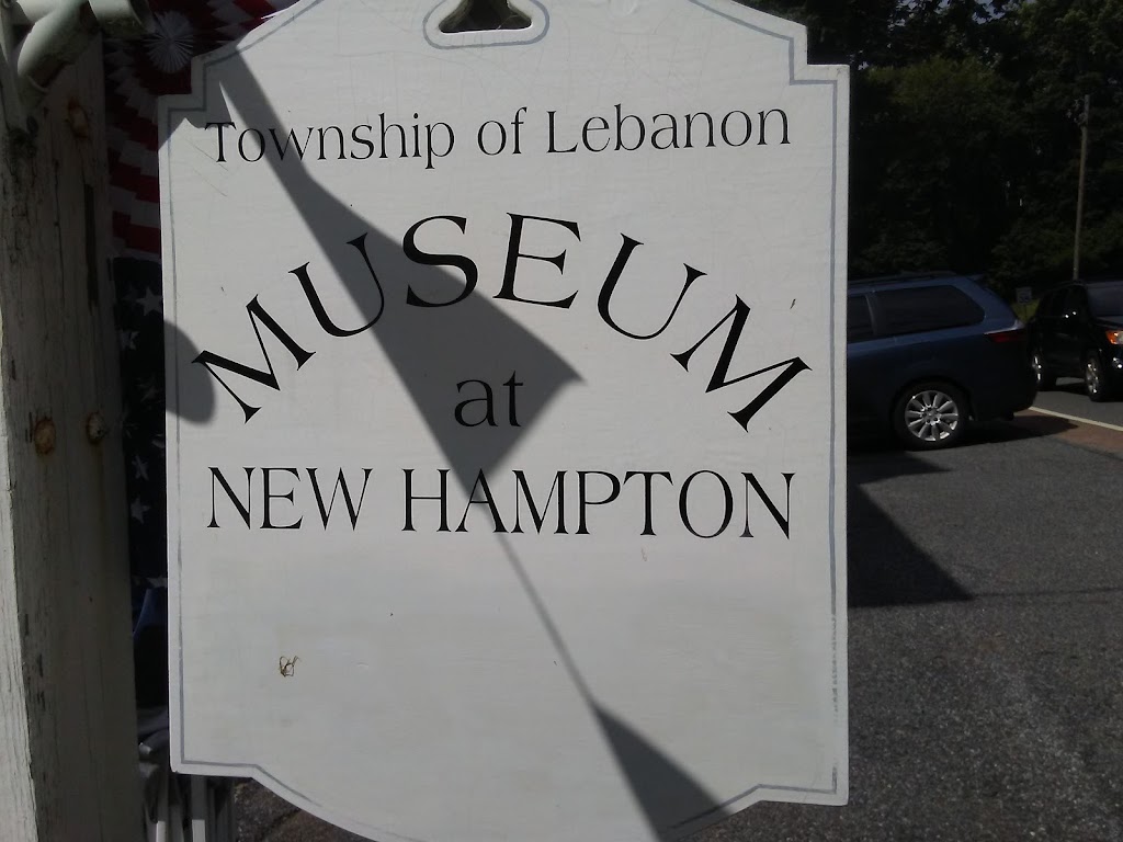 Lebanon Township Museum | 57 Musconetcong River Rd, Hampton, NJ 08827 | Phone: (908) 638-8523 ext. 405