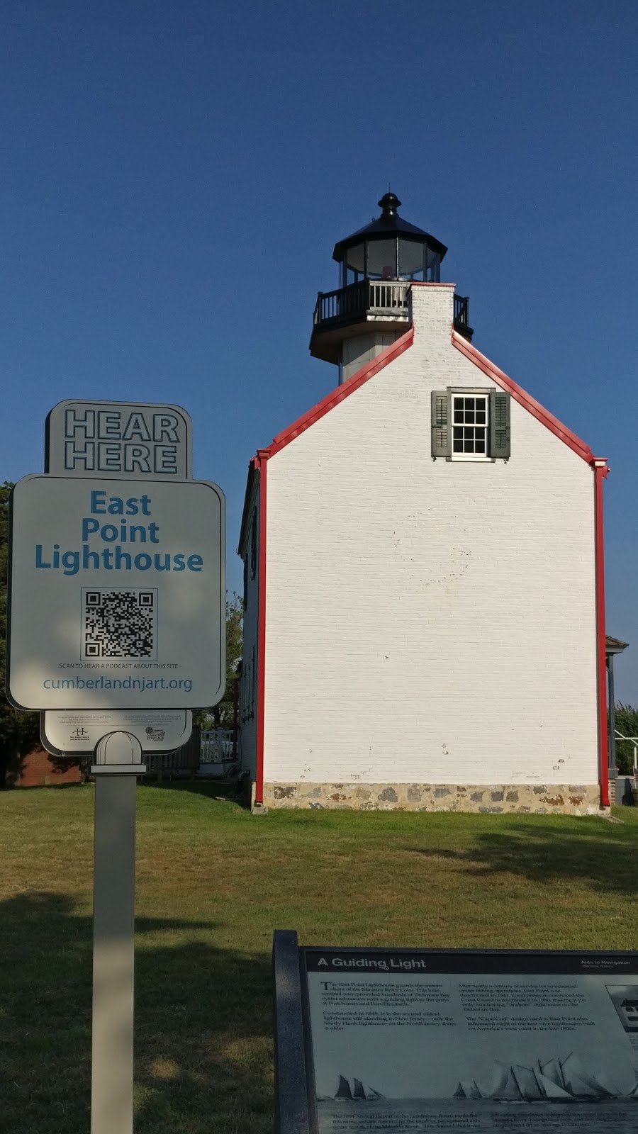 East Point Lighthouse | 10 Lighthouse Rd, Heislerville, NJ 08324 | Phone: (856) 785-0349