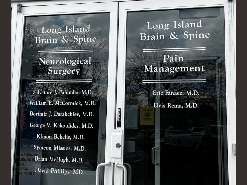 Long Island Brain & Spine | 48 Route 25A, St. Catherine of Siena Medical Office Building, Suite 302, Smithtown, NY 11787 | Phone: (631) 265-2020