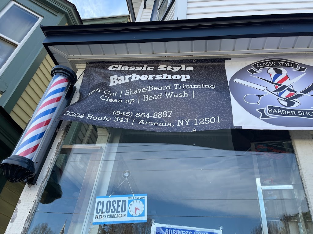 Classic Style Barber Shop | 3304 NY-343, Amenia, NY 12501 | Phone: (845) 664-8887