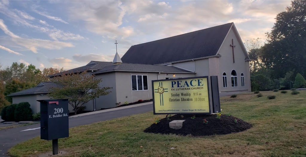 Peace Lutheran Church | 200 E Beidler Rd, King of Prussia, PA 19406 | Phone: (610) 337-1997