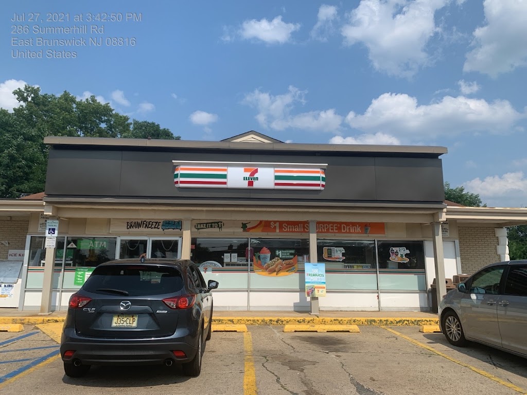 7-Eleven | 286 Summerhill Rd, East Brunswick, NJ 08816 | Phone: (732) 390-0804