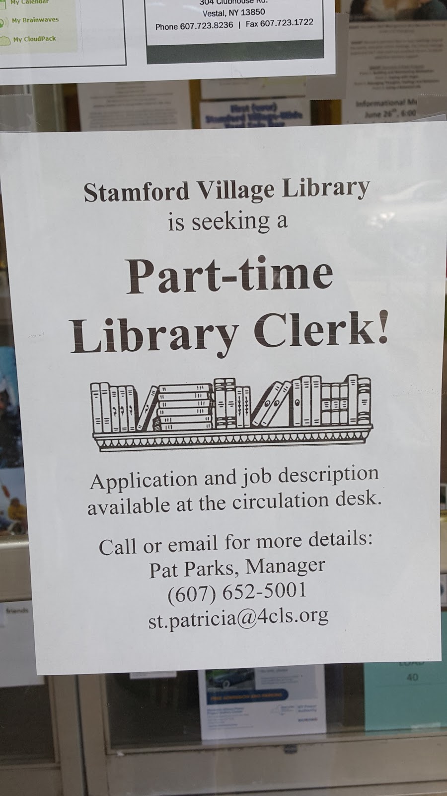 Stamford Village Library | 117 Main St, Stamford, NY 12167 | Phone: (607) 652-5001