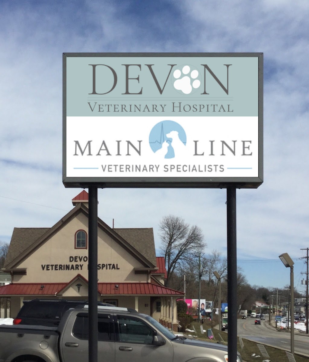Main Line Veterinary Specialists | 81 Lancaster Ave, Devon, PA 19333 | Phone: (610) 947-1999