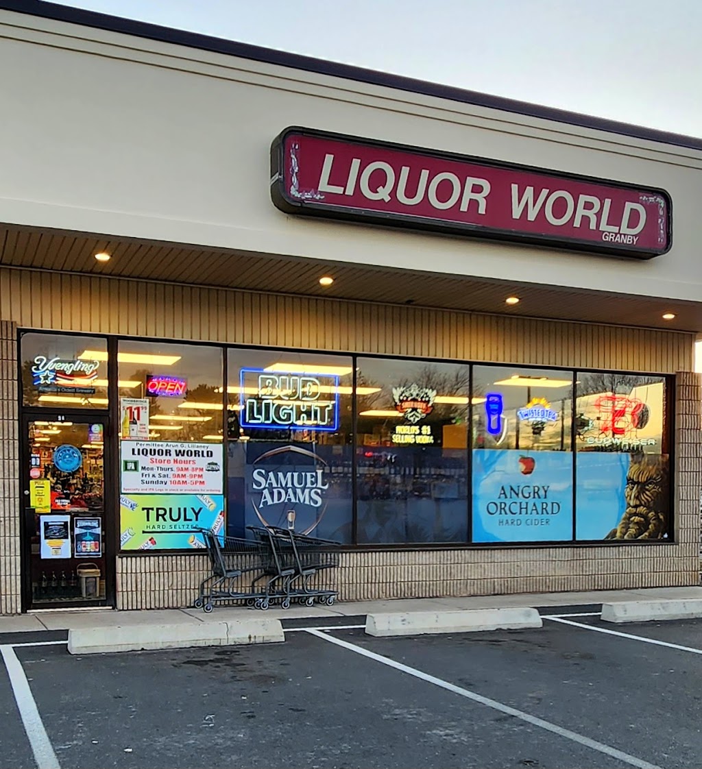Granby Liquor World | 9 Bank St, Granby, CT 06035 | Phone: (860) 844-1267