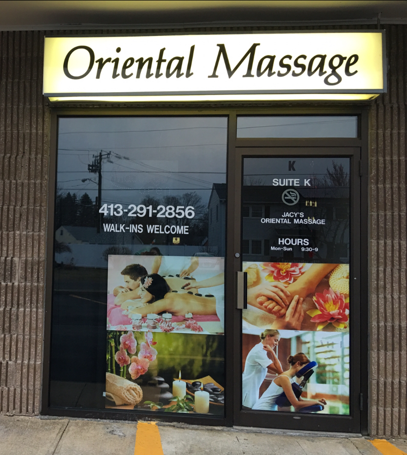 Jacys Oriental Massage | 525 Springfield St, Feeding Hills, MA 01030 | Phone: (413) 291-2856