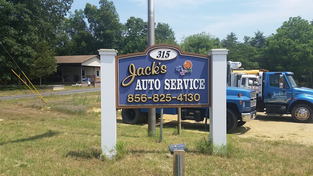Jacks Auto Services | 315 Port Elizabeth-Cumberland Rd, Millville, NJ 08332 | Phone: (856) 825-4130