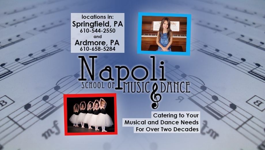 Napoli Music and Dance | 692 Pont Reading Rd, Ardmore, PA 19003 | Phone: (610) 658-5284