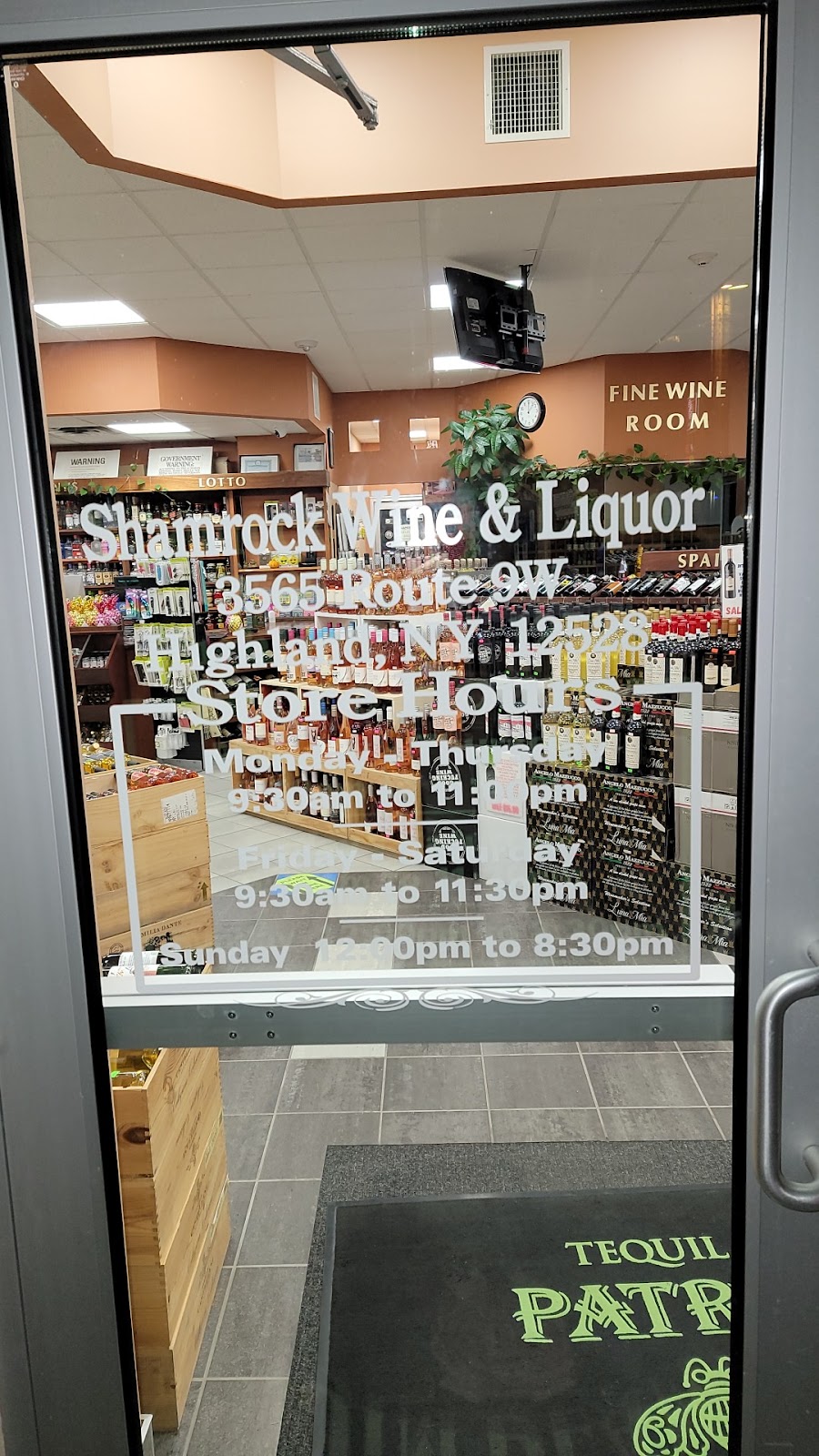 Shamrock Wine & Liquor | 3565 US Hwy 9w, Highland, NY 12528 | Phone: (845) 691-9195
