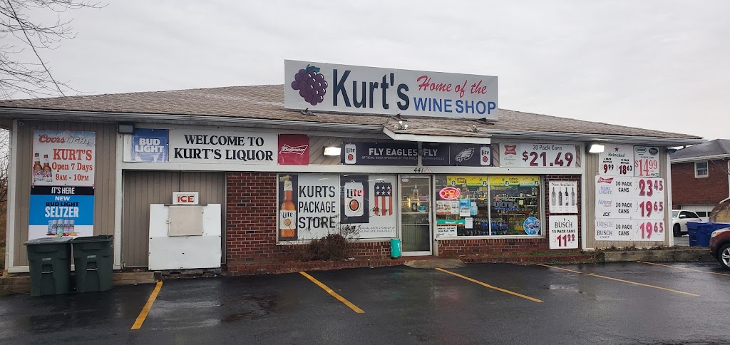 Kurts Package Store | 441 Salem Fort Elfsborg Rd, Salem, NJ 08079 | Phone: (856) 878-1974