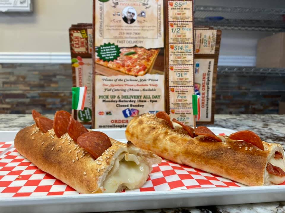 Marcellos Pizza Grill Philly | 10849 Bustleton Ave, Philadelphia, PA 19116 | Phone: (215) 969-7900