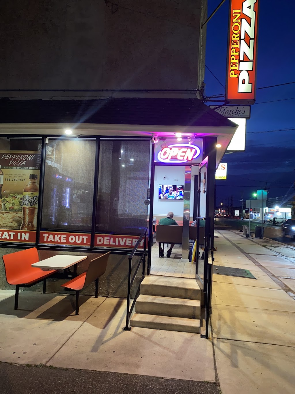 Pepperoni Pizza & Grill In Oaklyn | 1108 White Horse Pike, Oaklyn, NJ 08107 | Phone: (856) 240-1875