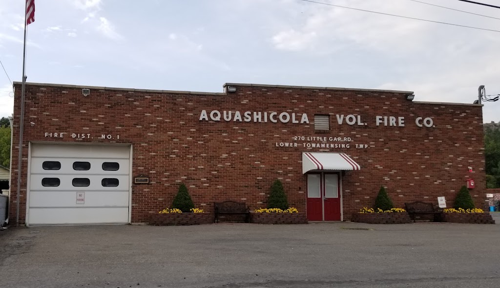 Aquashicola Volunteer Fire Company | 270 Little Gap Rd, Palmerton, PA 18071 | Phone: (610) 826-2066