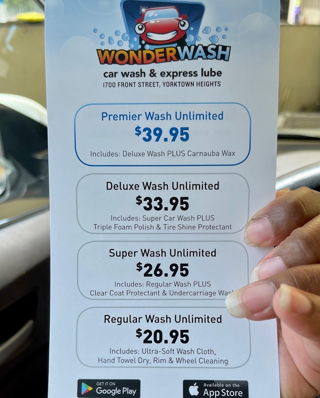 The Wonder Wash - Auto Spa & Express Lube | 1700 Front St, Yorktown Heights, NY 10598 | Phone: (914) 245-1912