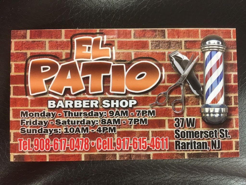 El PATIO BARBER SHOP | 37 W Somerset St, Raritan, NJ 08869 | Phone: (908) 617-0478