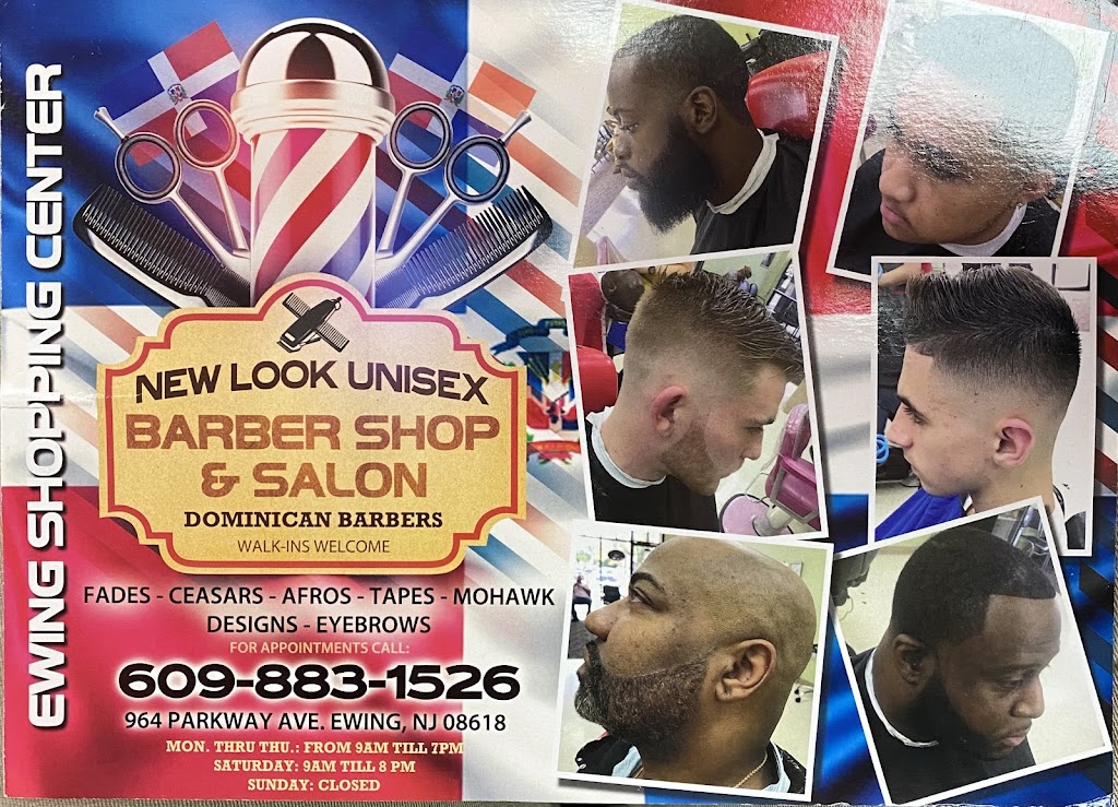 New Look Unisex Barbershop | 964 Parkway Ave, Ewing Township, NJ 08618 | Phone: (609) 883-1526