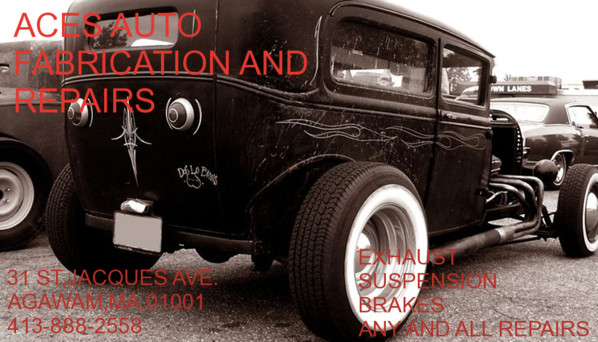 Aces auto fabrication and repairs | 31 St Jacques Ave, Agawam, MA 01001 | Phone: (413) 888-2558