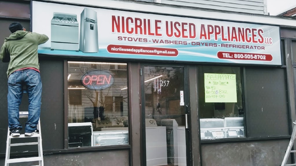 NICRILE USED APPLIANCES LLC | 257 Whiting St, New Britain, CT 06051 | Phone: (860) 505-8702