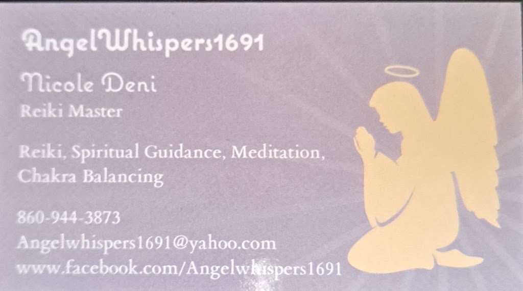 Angelwhispers1691 inside Peaceful Touch Therapeutic Massage | 12a Pasco Dr, East Windsor, CT 06088 | Phone: (860) 944-3873