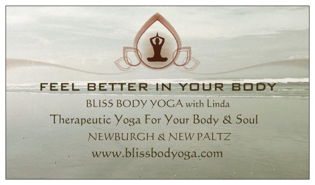 Bliss Body Yoga at Home | 39 Bloom St, Marlboro, NY 12542 | Phone: (845) 236-3939