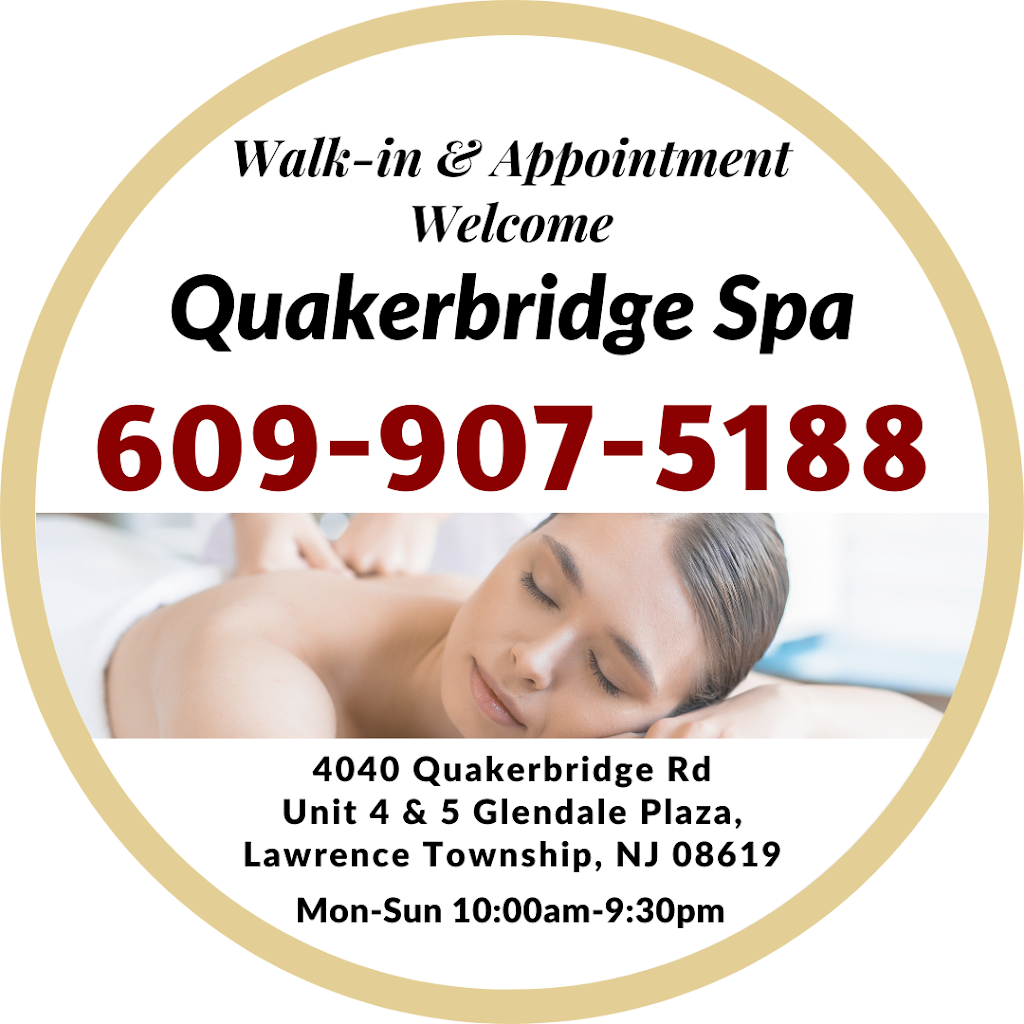 Quakerbridge Spa | 4040 Quakerbridge Rd Unit 4 & 5 Glendale, Plaza, Mercerville, NJ 08619 | Phone: (609) 907-5188