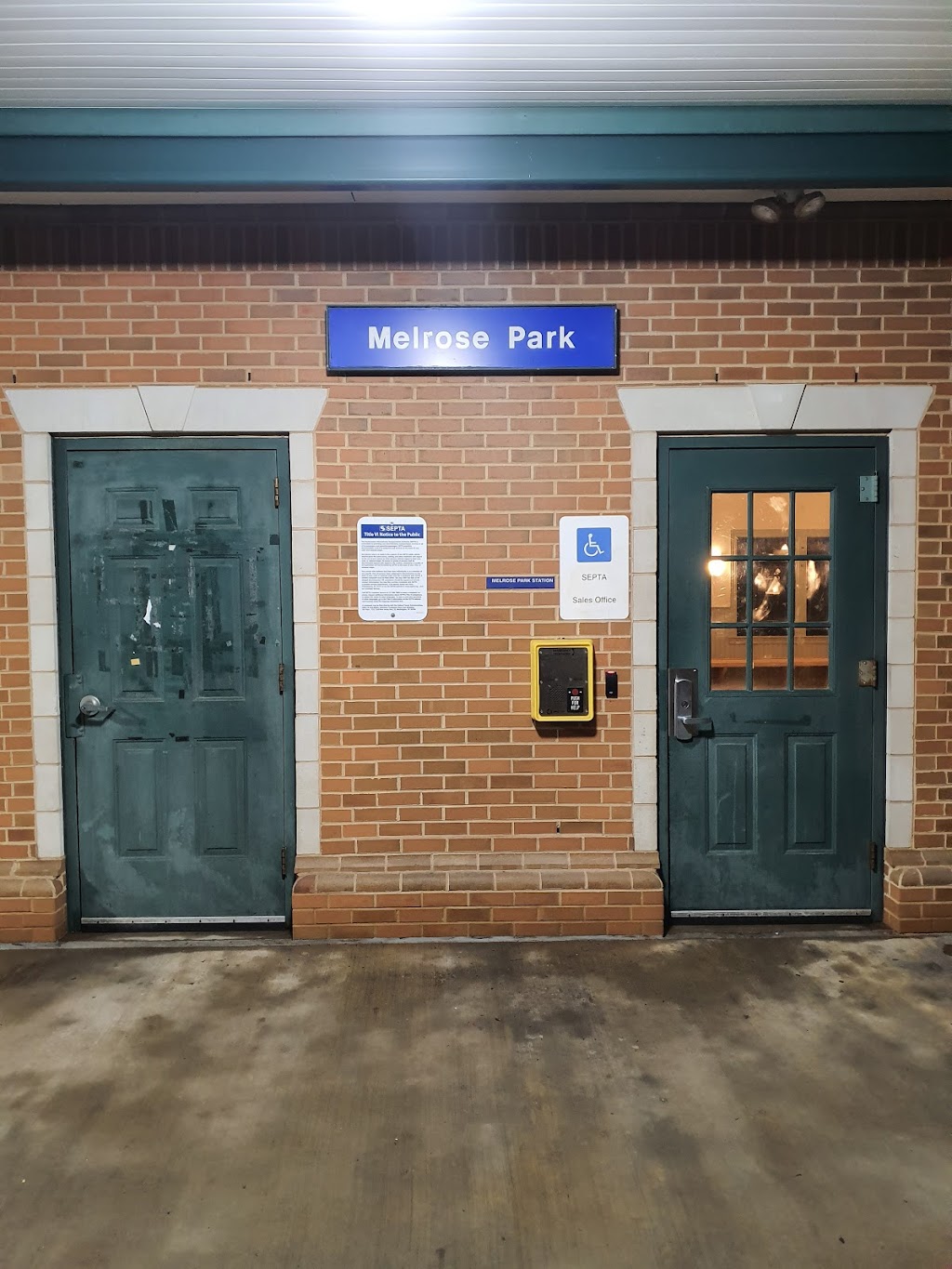 Melrose Park Station | 900 Valley Rd, Melrose Park, PA 19027 | Phone: (215) 580-6891