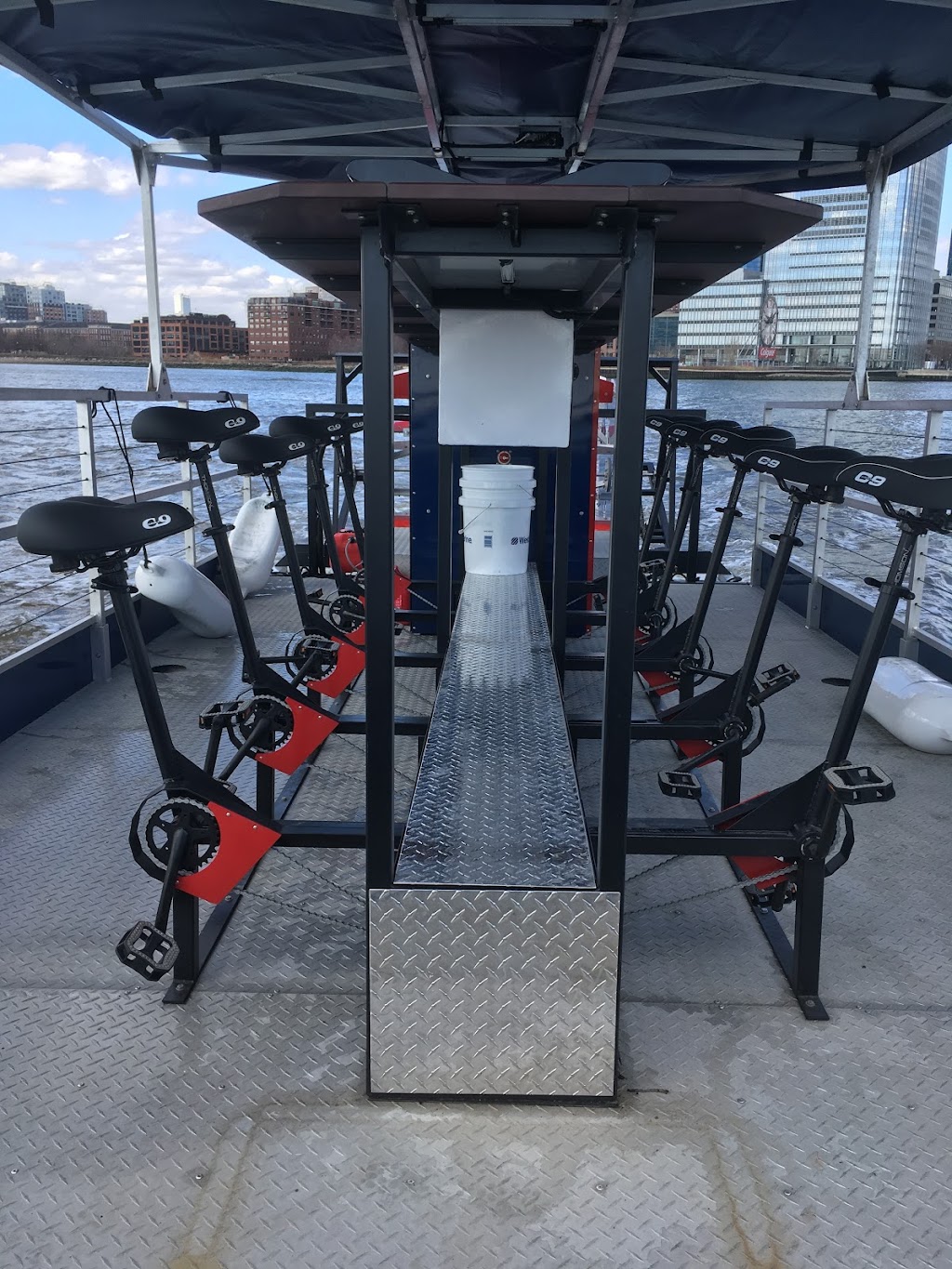 NYC Cycleboats | 1301 Sinatra Dr N, Hoboken, NJ 07030 | Phone: (646) 392-7999