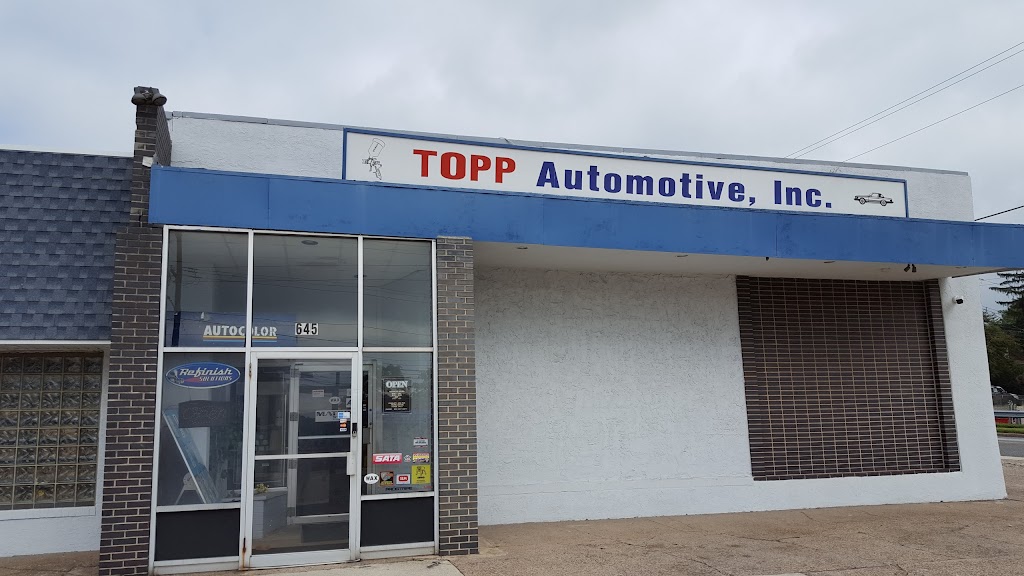 Topp Automotive Inc | 645 E Chester Pike, Ridley Park, PA 19078 | Phone: (610) 237-8677