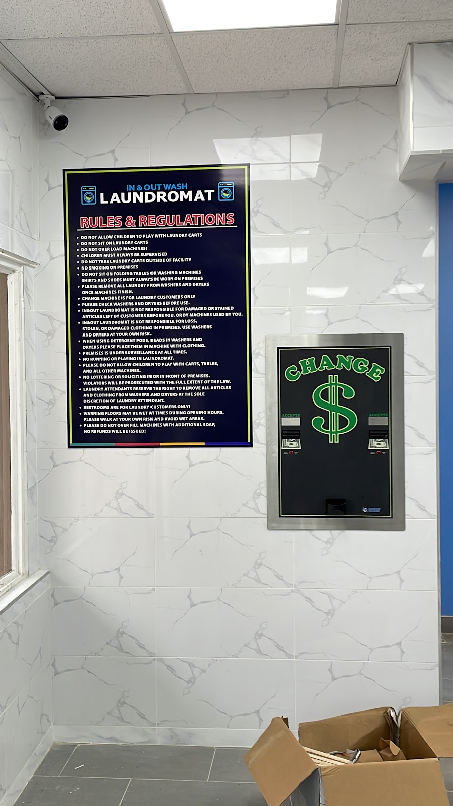 In & Out Wash Laundromat - Newark NJ | 264 Broadway Side Store, Van Wagenen St, Newark, NJ 07104 | Phone: (551) 326-2031