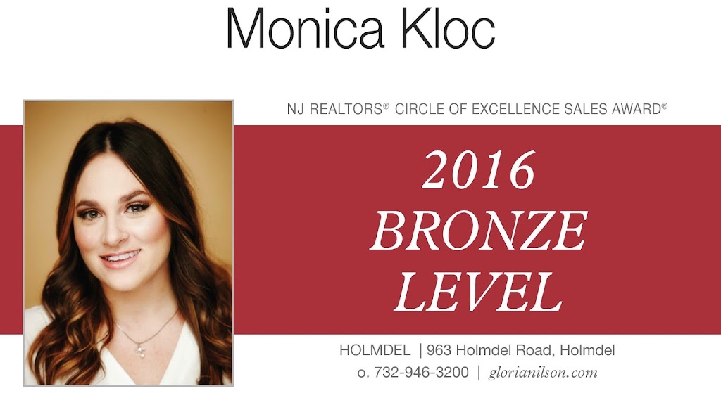 Monica Kloc | 963 Holmdel Rd, Holmdel, NJ 07733 | Phone: (732) 895-9135