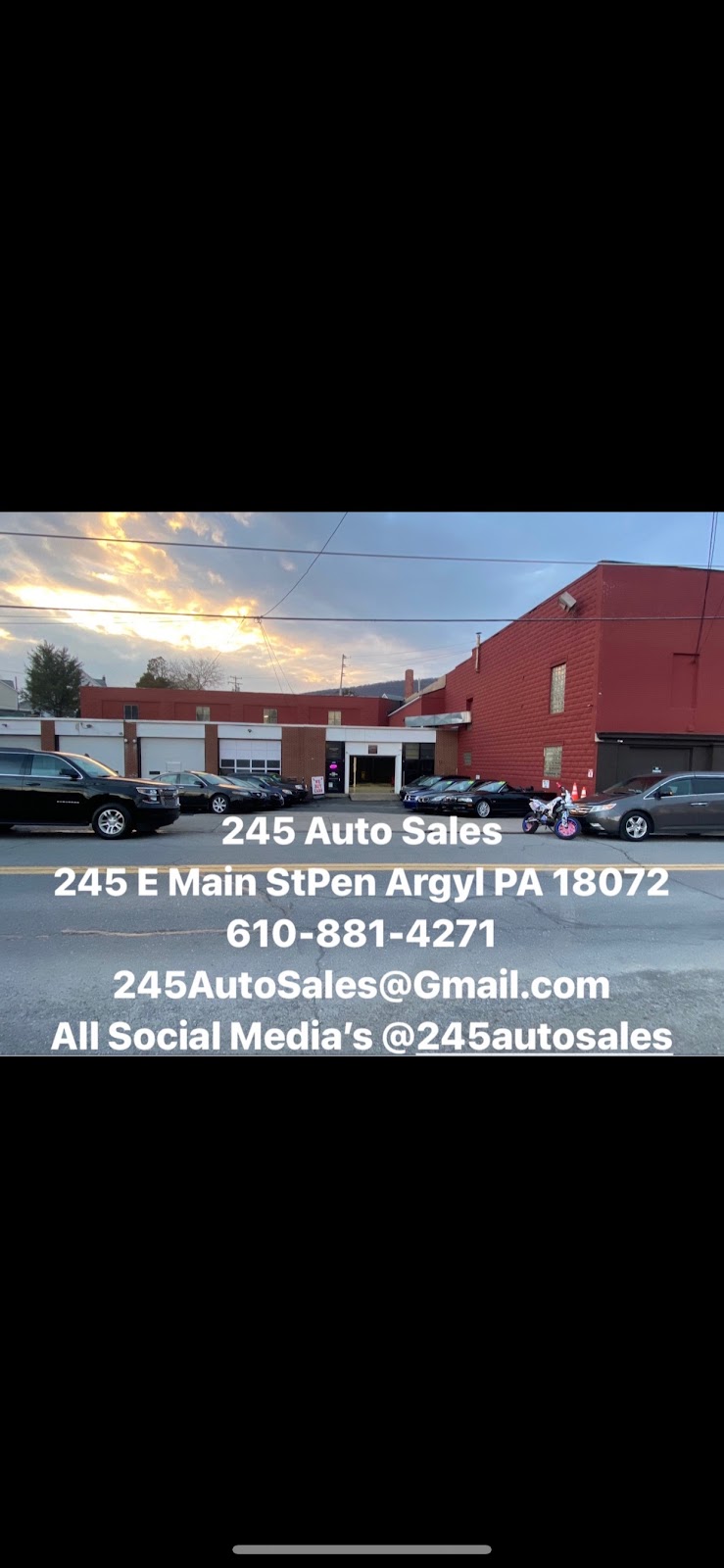245 Auto Sales | 245 E Main St, Pen Argyl, PA 18072 | Phone: (610) 549-4381