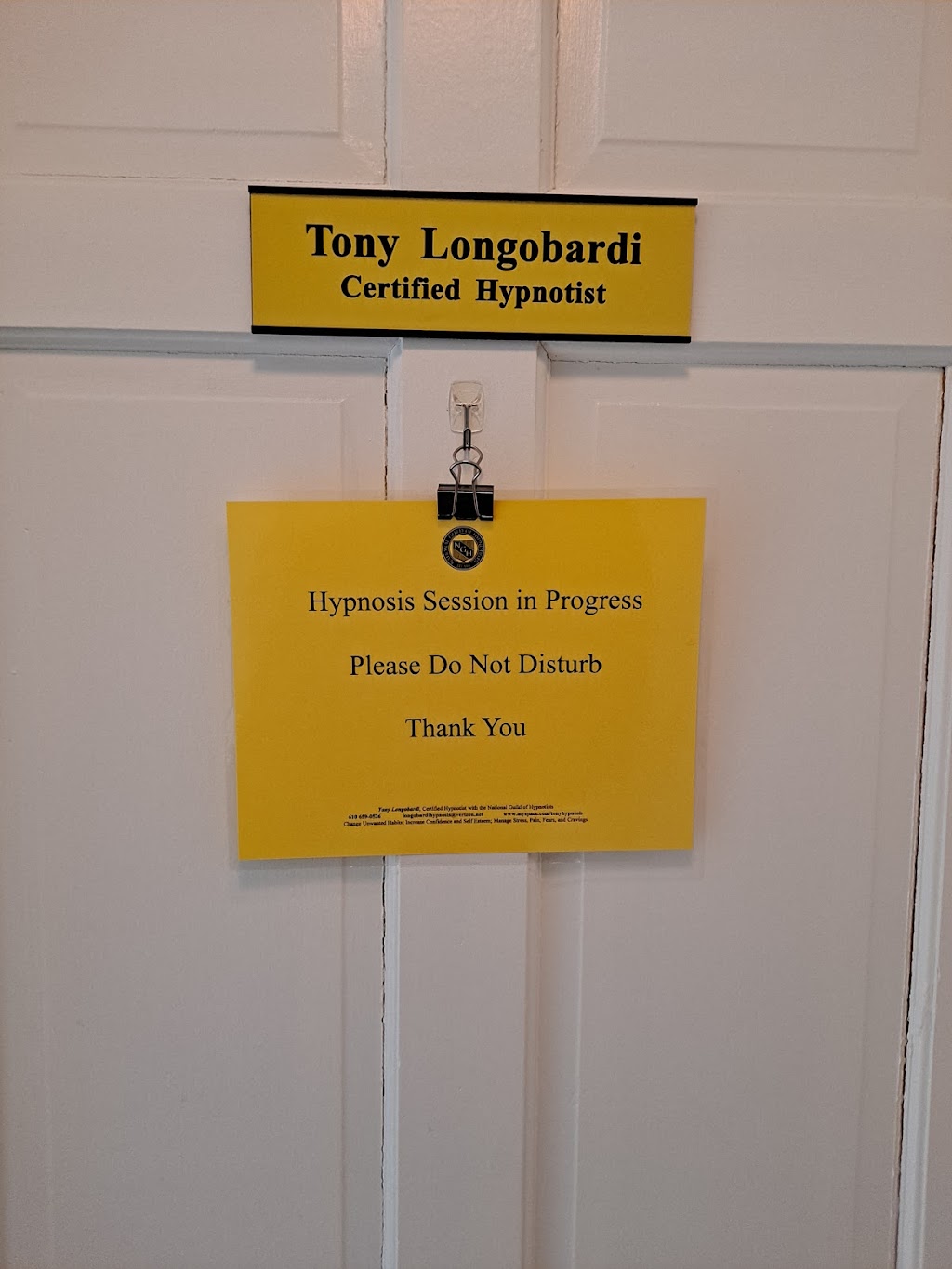 Tony Longobardi, Board Certified Hypnotist | 843 Valley Forge Rd #6, Phoenixville, PA 19460 | Phone: (610) 659-0526