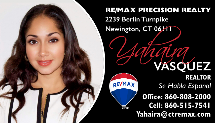 Yahaira Vasquez | 2239 Berlin Turnpike, Newington, CT 06111 | Phone: (860) 515-7541
