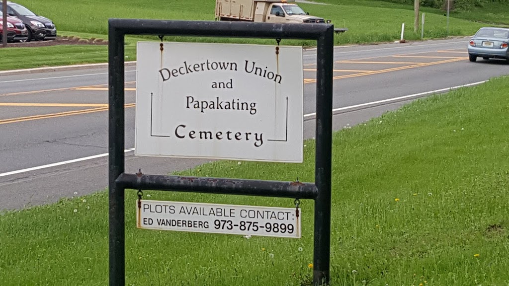 Deckertown Union and Papakating Cemetery | 112 Cemetery Rd, Wantage, NJ 07461 | Phone: (973) 358-5890