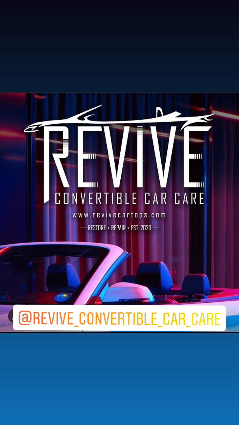 REVIVE Convertible Car Care | 112 Wayne Dr, Cinnaminson, NJ 08077 | Phone: (609) 922-9091