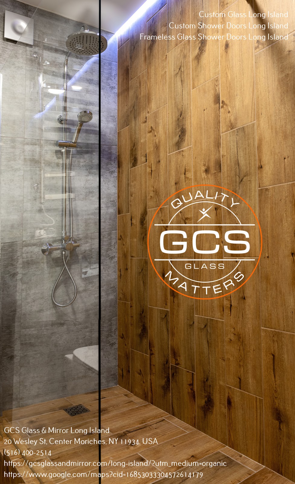 GCS Glass & Mirror Long Island | 20 Wesley St, Center Moriches, NY 11934 | Phone: (516) 400-2514