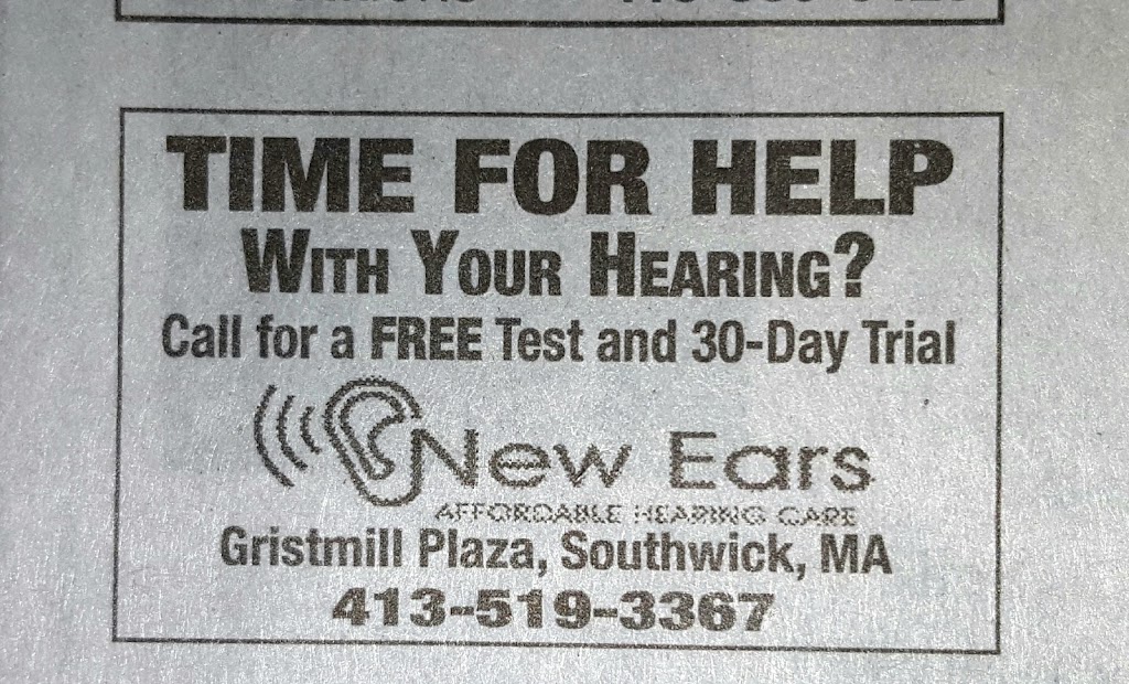 New Ears Affordable Hearing Care | 610 College Hwy #13a, Southwick, MA 01077 | Phone: (413) 519-3367