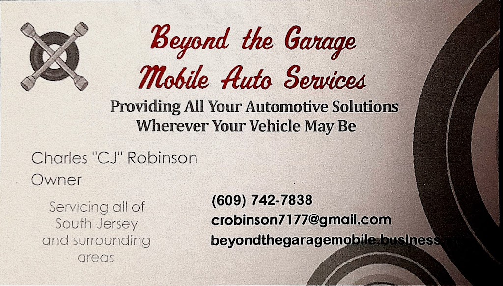 Beyond the Garage Mobile Auto Services | 103 Robert Best Rd, Egg Harbor Township, NJ 08234 | Phone: (609) 778-7811