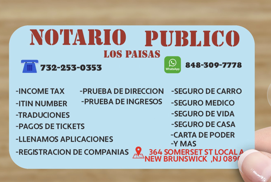 ENVIOS LOS PAISAS,LLC Multi-service | 364 Somerset St, New Brunswick, NJ 08901 | Phone: (732) 253-0353
